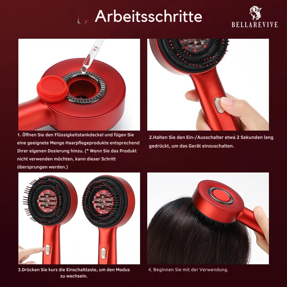 Bellarevive - 3 in 1 Infrarot Massage Bürste
